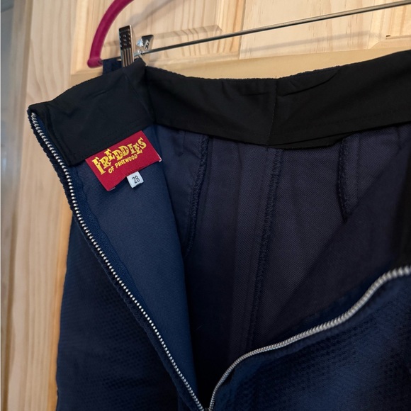 Dark Navy Women's Capris - Casual Pull-On Pants - Picture 5 of 5